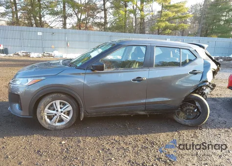 2023 Nissan Kicks S Xtronic Cvt z USA, uszkodzony, nr VIN 3N1CP5BV1PL470102